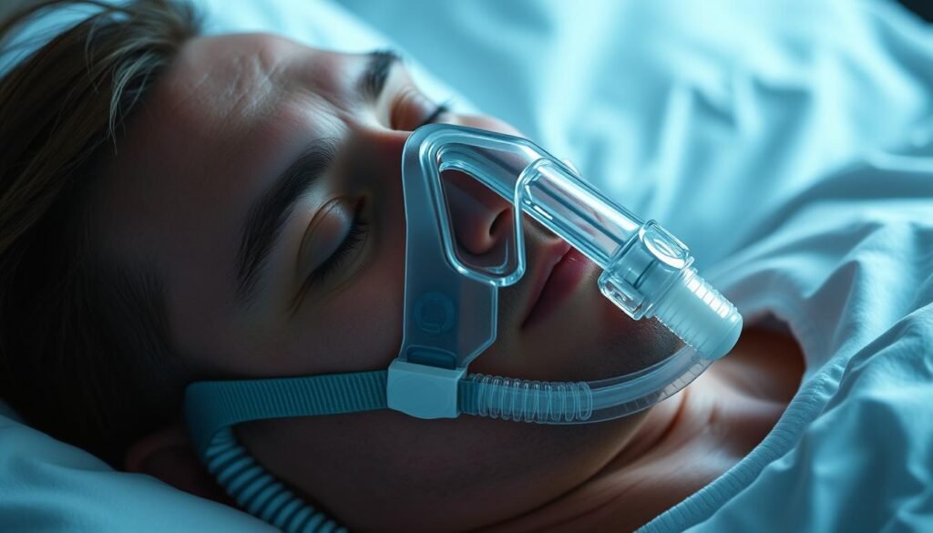 睡眠呼吸機面罩圖片
