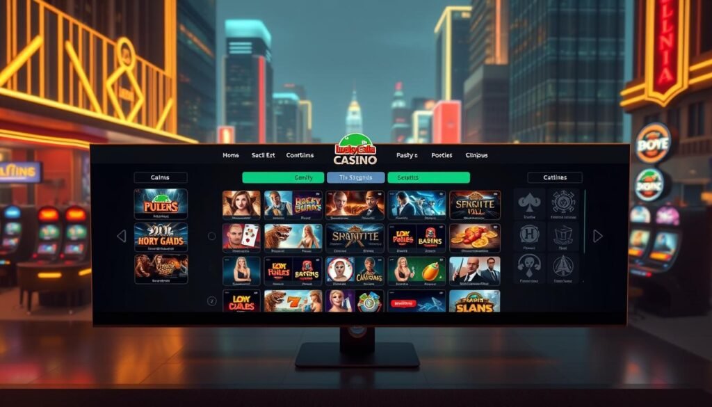 Lucky Cola Casino Interface