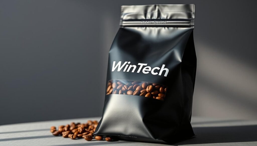 Flat Bottom Coffee Bean Packaging